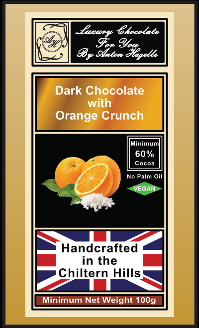 60%  Dark Chocolate Orange Crunch