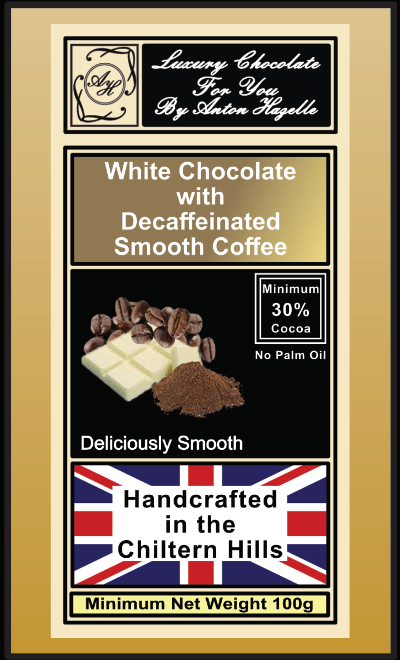 White Chocolate with Decaffeinated Smooth Coffee 