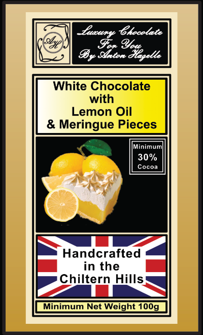White Chocolate with Lemon and Meringue