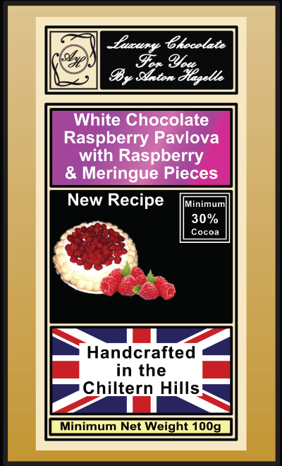 White Chocolate Raspberry Pavlova