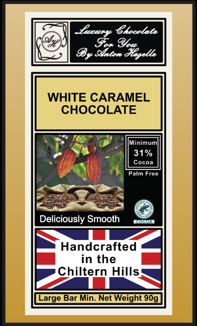 31% White Caramel Chocolate