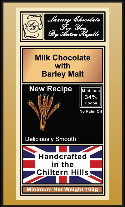 34% Milk Chocolate with Barley Malt