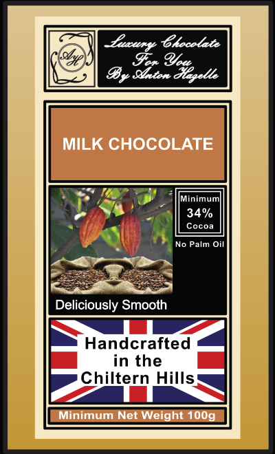 34% Milk Chocolate Only