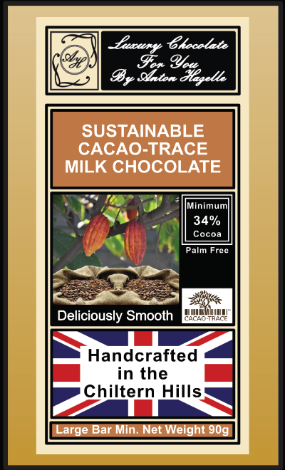 34% Sustainable Cacao-Trace  Milk Chocolate Only