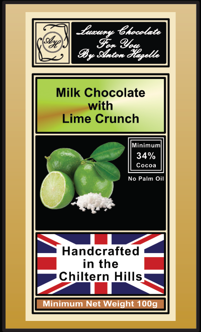 34% Milk Chocolate Lime Crunch 