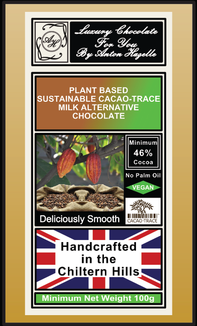 46% Vegan Only Chocolate Milk Alternative Plant Based
