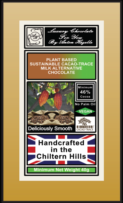 Mini Bar 46% Plant Based Sustainable Cacao-Trace Milk Alternative CHOCOLATE