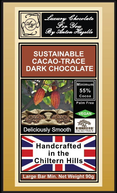 55% Sustainable Cacao-Trace Dark Chocolate