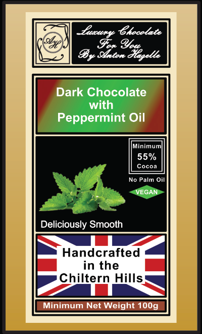 55% Dark Chocolate with Peppermint Oil