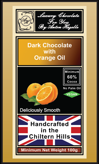 60%  Dark Chocolate Orange Oil
