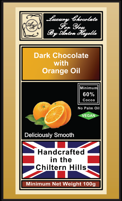 60% Dark Chocolate Orange Oil 60% Dark Chocolate Orange Oil
