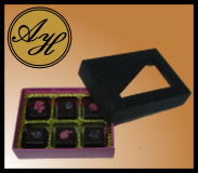 6 Boxed Violet & Rose Creams
